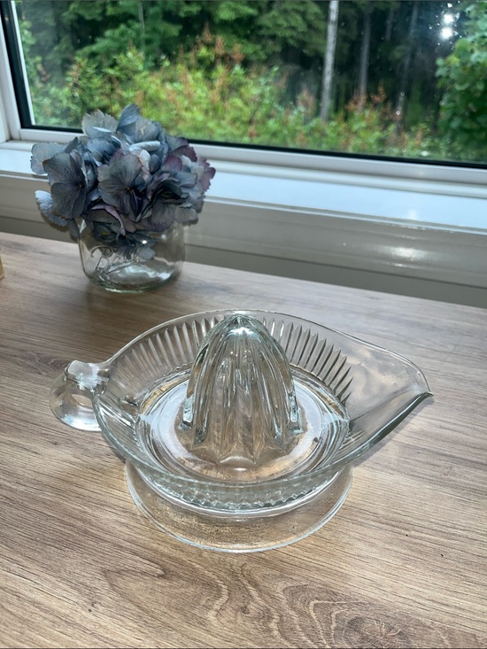 Vintage Other - Large Vintage Citrus Juicer Reamer | Depression Glass